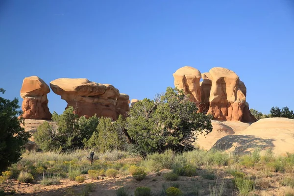 Duivels Tuin in Grand Staircase Escalante Nationaal Monument — Stockfoto