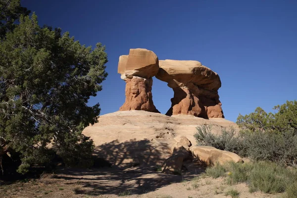 Duivels Tuin in Grand Staircase Escalante Nationaal Monument — Stockfoto