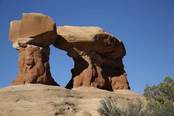 Duivels Tuin in Grand Staircase Escalante Nationaal Monument — Stockfoto