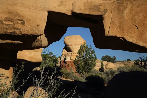 Duivels Tuin in Grand Staircase Escalante Nationaal Monument in — Stockfoto