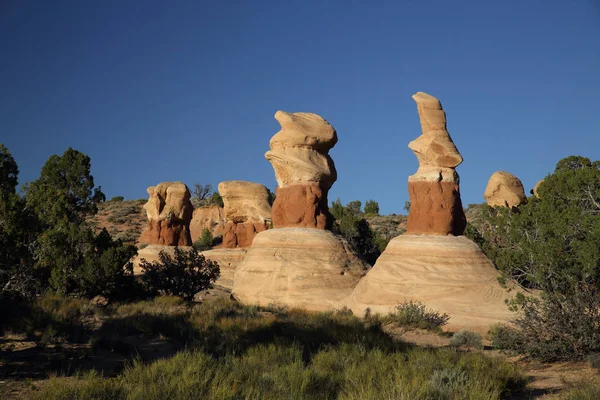 Devils Garden στο Grand Staircase Escalante Εθνικό Μνημείο στην — Φωτογραφία Αρχείου