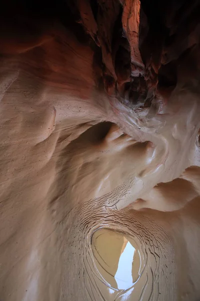 Fenda de garfo seca Canyon, Monumento Nacional de Grande Escada, Escalan — Fotografia de Stock