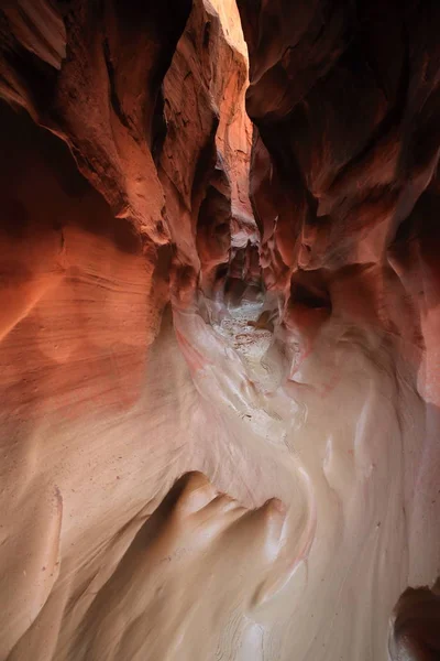 Ranura de tenedor seco Cañón, Grand Staircase Monumento Nacional, Escalan —  Fotos de Stock