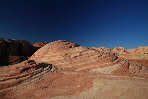 The Fire Wave ,Valley of fire State Park, Nevada,USA — 스톡 사진