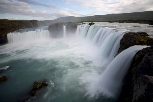 Godafoss vattenfall Island — Stockfoto