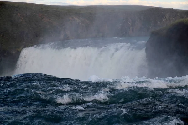 Godafoss waterval IJsland — Stockfoto