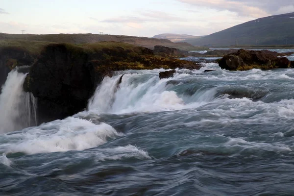 Godafoss 폭포 아이슬란드 — 스톡 사진