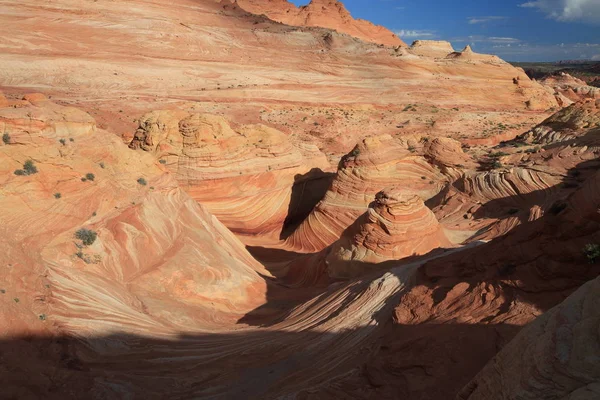 Rock formations in the North Coyote Buttes, part of the Vermilio — Stok fotoğraf