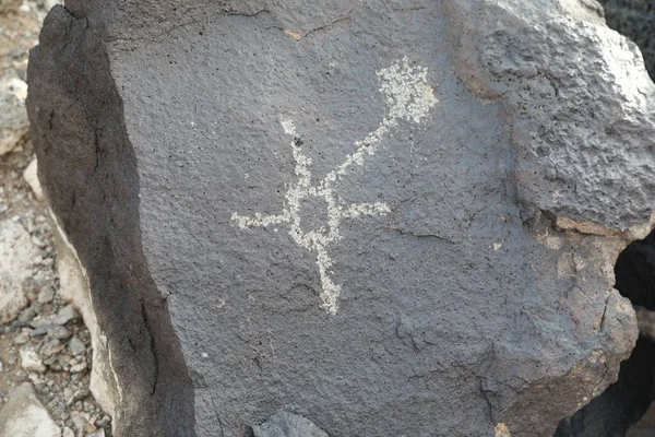 Petroglyphs Boca Negra Petroglyph National Monument Albuquerque New Mexico — стокове фото