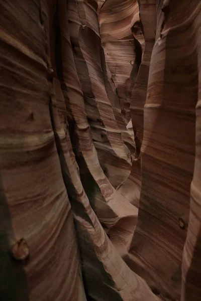 Zebra Slot Canyon Utah, EUA — Fotografia de Stock