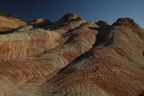 Yant Flat Candy Cliffs, Utah Estados Unidos — Foto de Stock