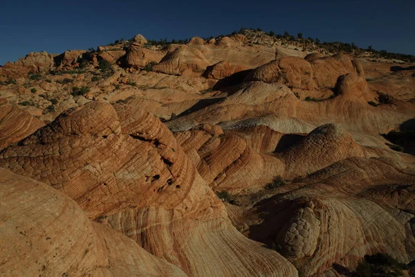 Yant Flat Candy Cliffs, Utah Usa Żadnych opłat rezerwacyjnych! — Zdjęcie stockowe