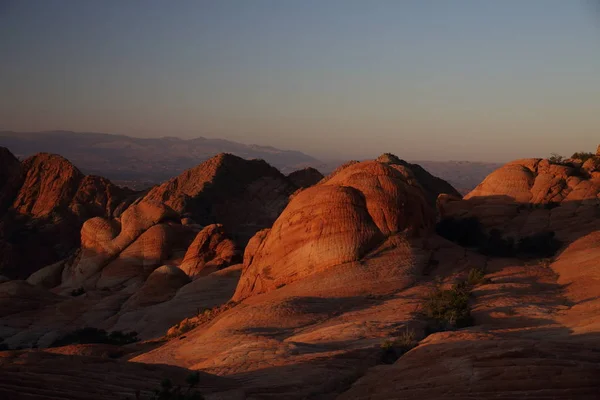 Yant Flat Candy Cliffs, Utah EUA — Fotografia de Stock