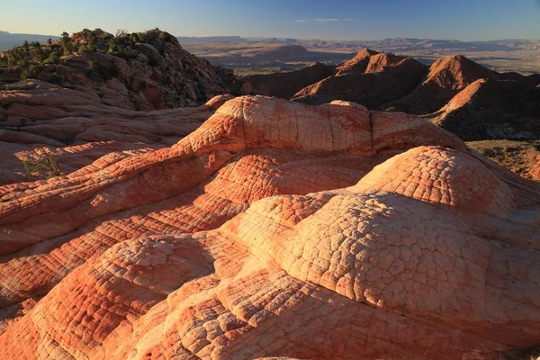 Yant Flat - Candy Cliffs Utah, Usa — Stok fotoğraf