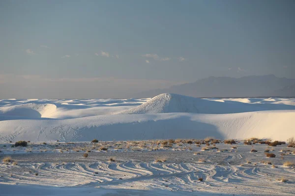 Білі піски, Національний Пам'ятник, Нью-Мексико, США — стокове фото
