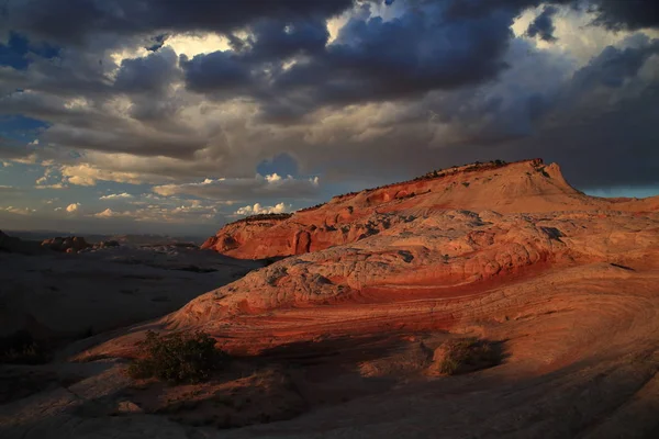 White Pocket di Monumen Nasional Tebing Vermilion, Arizona , — Stok Foto