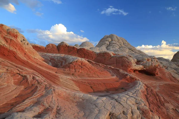 Fehér zseb a Vermilion sziklák Nemzeti Emlékműben, Arizona, — Stock Fotó