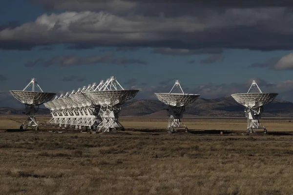 VLA, antenne satellitari Very Large Array t in New Mexico, USA — Foto Stock