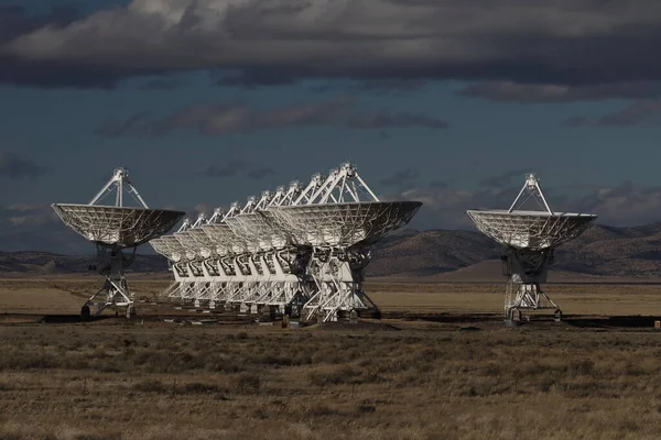 VLA, antenne satellitari Very Large Array t in New Mexico, USA — Foto Stock
