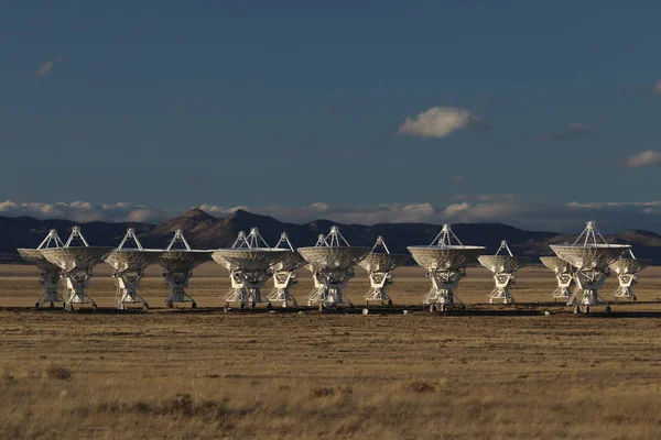 VLA, antenne satellitari Very Large Array t in New Mexico, USA — Foto Stock