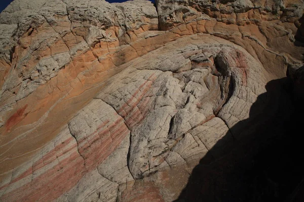 Poche blanche dans le monument national des falaises Vermilion, Arizona , — Photo