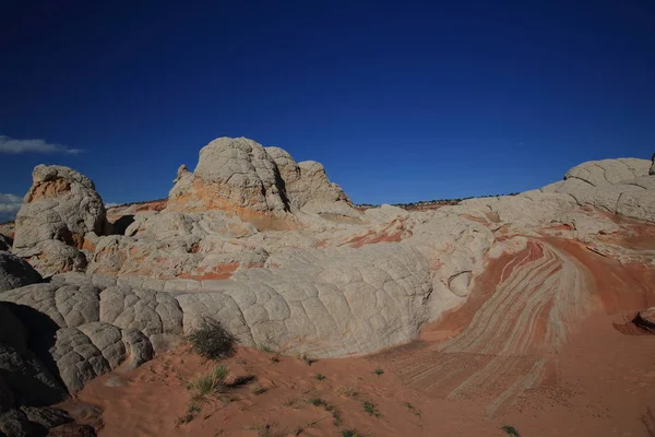 Bolso branco no monumento nacional dos penhascos do vermelhão, Arizona , — Fotografia de Stock