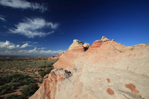 Bolsillo blanco en el monumento nacional de los acantilados de bermellón, Arizona , —  Fotos de Stock