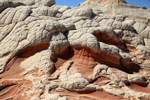 Poche blanche dans le monument national des falaises Vermilion, Arizona — Photo
