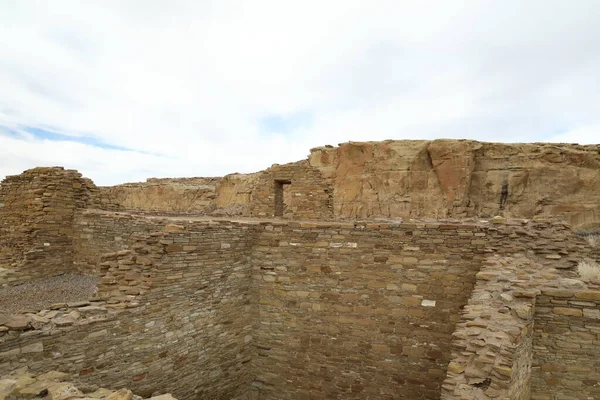 Pueblo Bonito Chaco Kultúra Nemzeti Történelmi Park Mexikó Usa — Stock Fotó