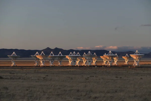 Stoviglie Satellitari Very Large Array New Mexico Usa — Foto Stock