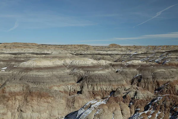 Divočina Zin Bisti Badlands Nové Mexiko — Stock fotografie