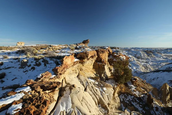 Περιοχή Άγριας Φύσης Zin Bisti Badlands New Mexico — Φωτογραφία Αρχείου