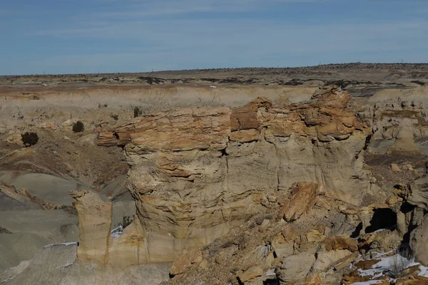 Zin Wilderness Area Bisti Badlands New Mexico — Stock Photo, Image