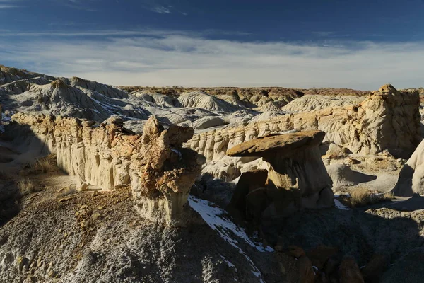 Περιοχή Άγριας Φύσης Zin Bisti Badlands New Mexico — Φωτογραφία Αρχείου