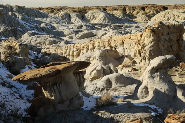 Zona Selvaggia Zin Badlands Bisti Nuovo Messico — Foto Stock