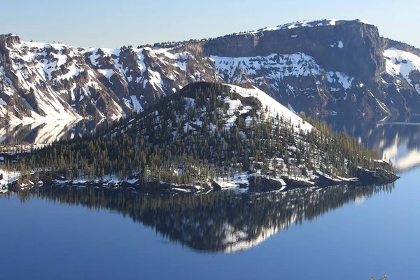 Crater Lake Volcano Oregon Usa — Stockfoto