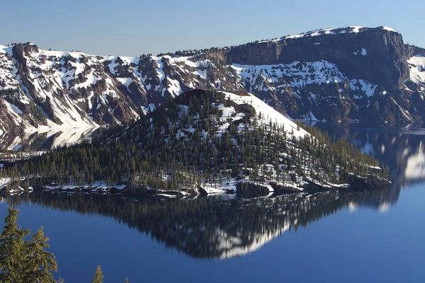 Crater Lake Volcano Oregon Usa — Stockfoto