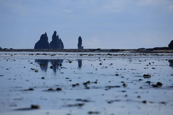 冰岛地区里尼什法哈拉海滩 — 图库照片