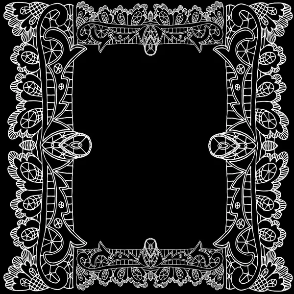 Black Openwork draw — Stock Photo, Image