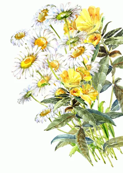 Blumenstrauß Auf Dunklem Hintergrund Florales Nahtloses Muster — Stockfoto