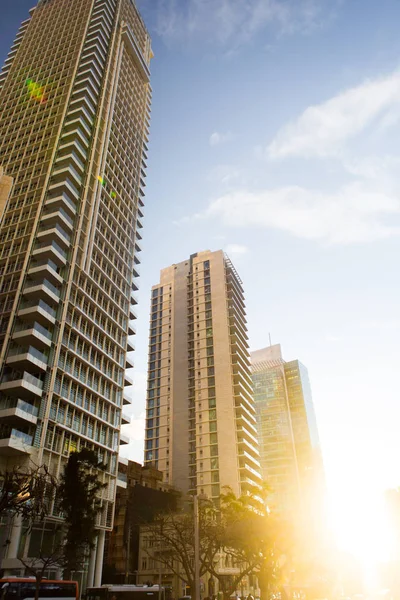 Juni 2017 Tel Aviv Israel Wolkenkratzer Der Stadt — Stockfoto
