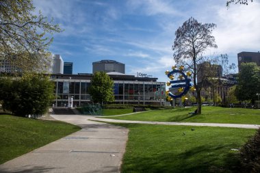 Frankfurt am Main, 20 Mayıs 2018. Kenti. 