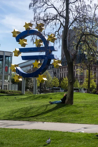 Frankfurt am Main, 20 Mayıs 2018. Kenti. 