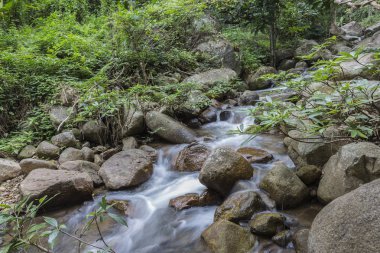  Pong pha bhat şelale, Chiang rai Eyaleti, Tayland.