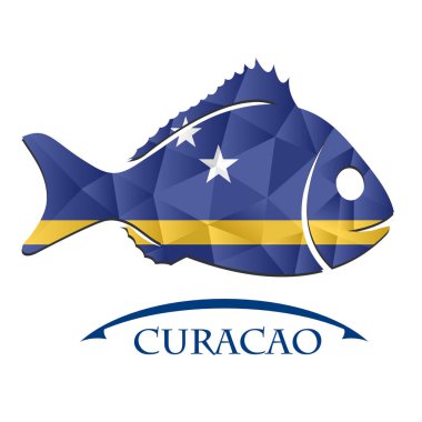 Curacao bayrak yapılan balık