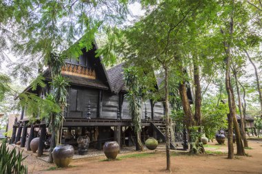 Chiang rai, Tayland - 2 Kasım 2016: Baan Barajı, A Müzesi