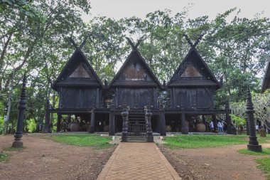 Chiang rai, Tayland - 2 Kasım 2016: Baan Barajı, A Müzesi