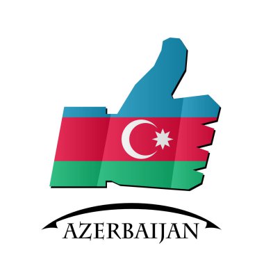 Azerbaycan bayrağı simgesi gibi yaptı