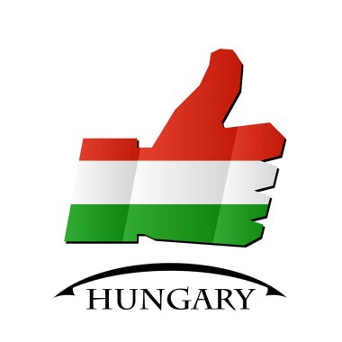 Macaristan bayrağı simgesi gibi yaptı