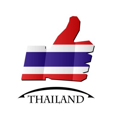 simge gibi Tayland bayrağı yapılan